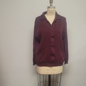 St. Croix Men's Vintage Cardigan Sweater.
